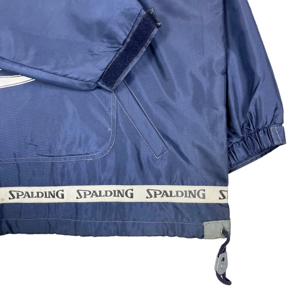 Vintage Spalding Anorak Windbreaker Jacket Navy B… - image 5