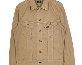 Vintage 90s: Lee 101-J Westerner Cotton Jacket - Beige (XS) - Etsy