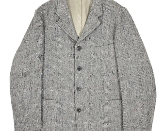 Marynarka wełniana Y’s For Men Yohji Yamamoto, japoński projektant, kolor szary, rozmiar M, wyprodukowano w Japonii