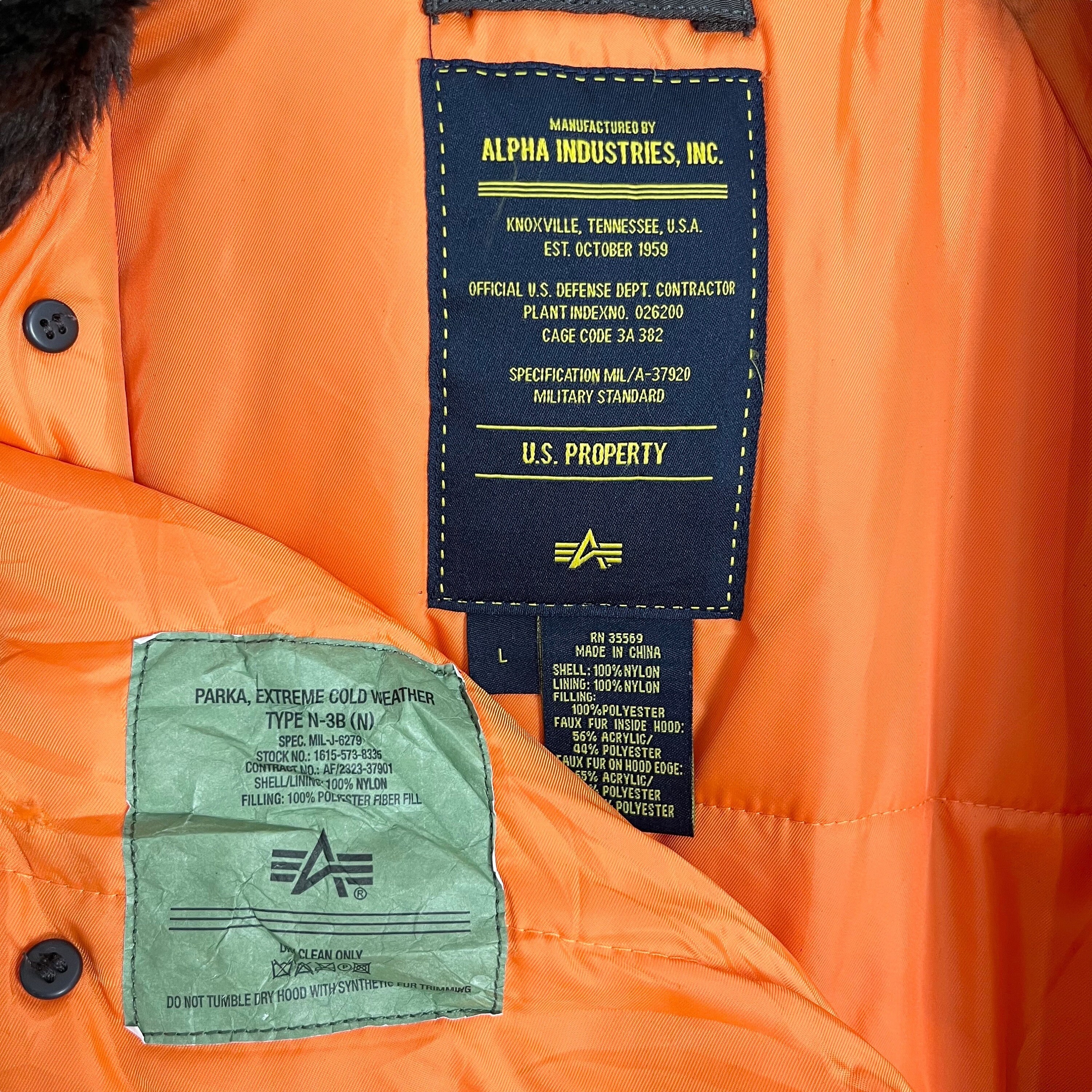 Alpha Industries Artic Parka Size L - Etsy