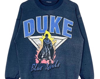 ヴィンテージ 90年代 DUKE ブルーデビルズ スウェットシャツ デューク