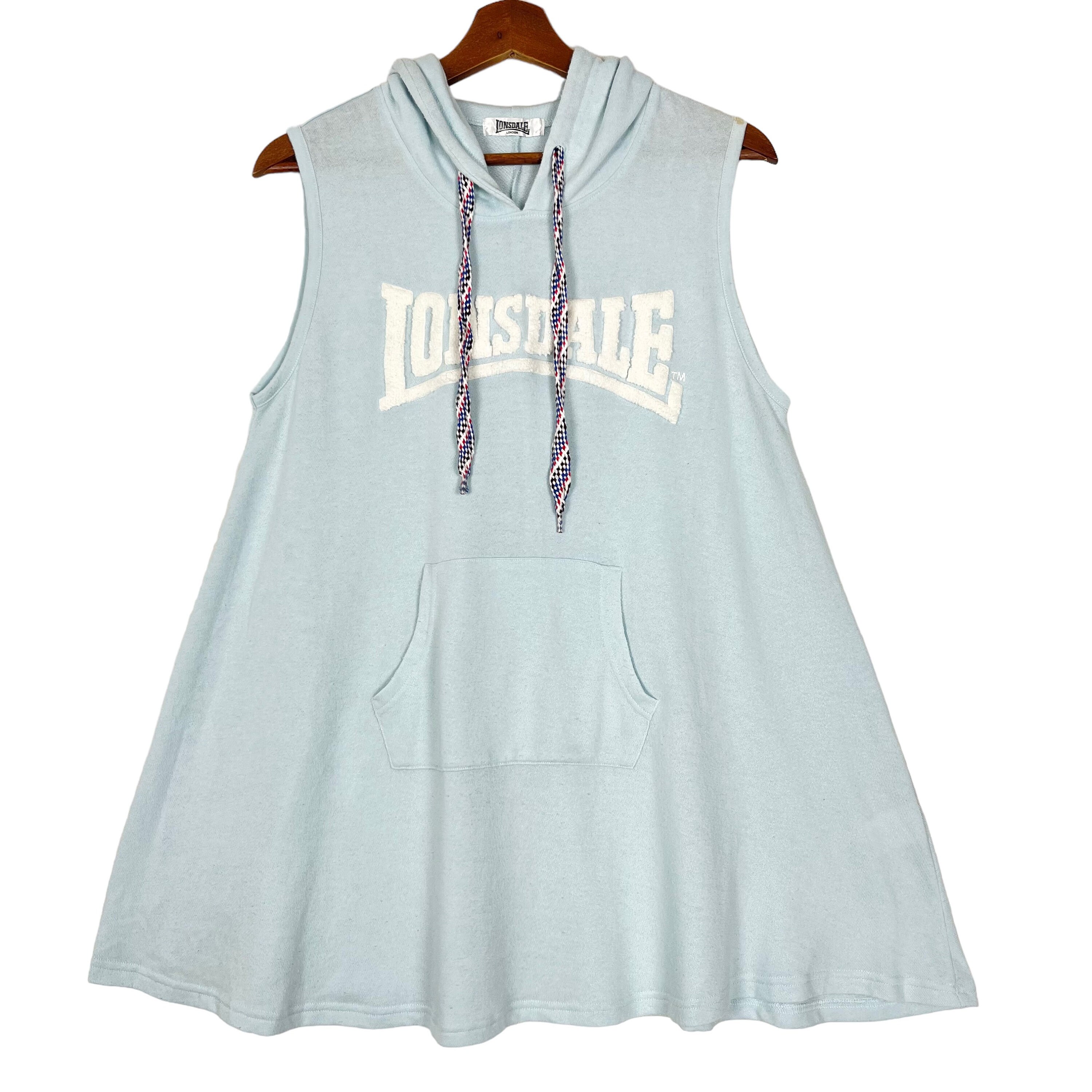 Lonsdale sleeveless hoodie new arrivals