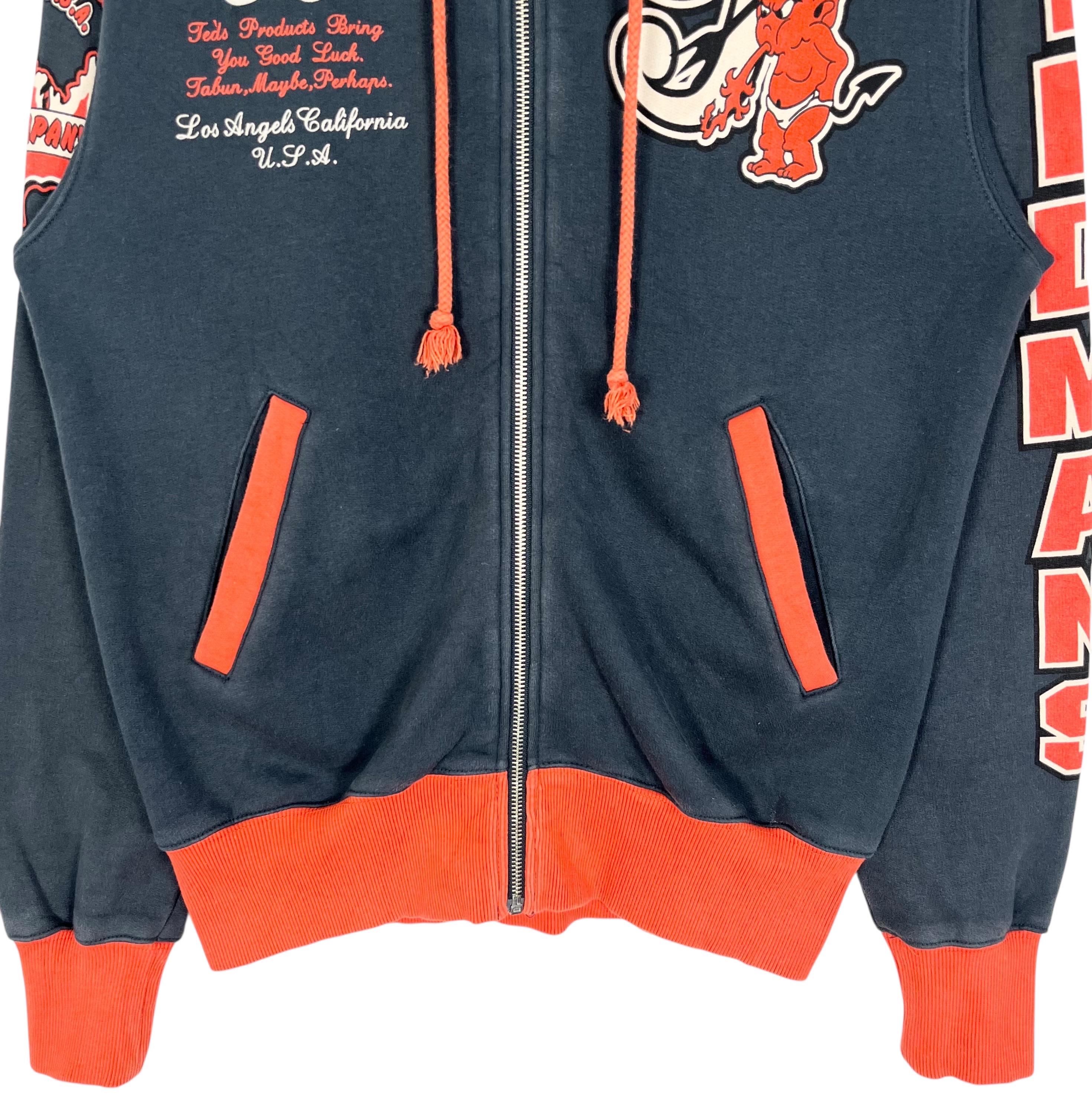 Tedman's Ted Company Zipper Hoodie Lucky Devil Teddy's Division
