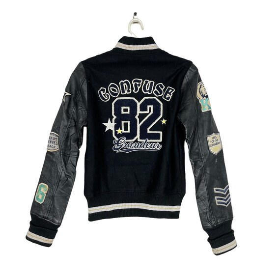 Japanese top letter jacket
