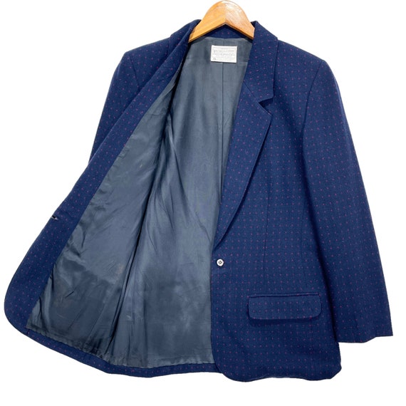 Vintage 90’s Pendleton Polka Dots Single Button T… - image 4