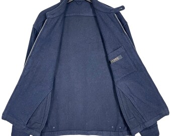 Vintage 80's CDG Comme Des Garçons Homme Wool Zipper Light