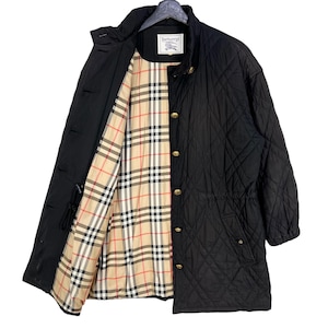 Vintage Burberry Quilted Coat - Etsy
