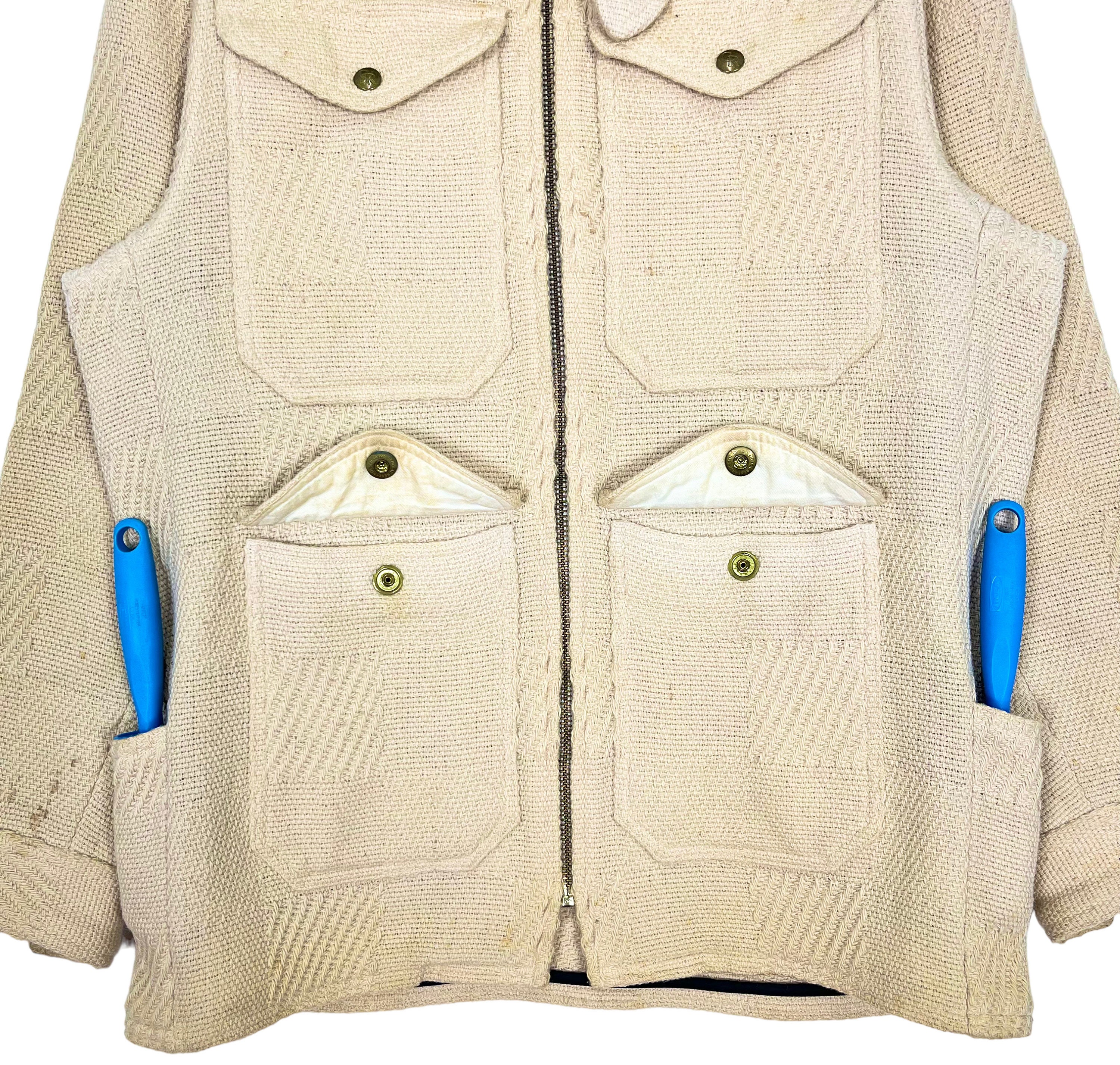 Vintage 1997 General Research Knit Zipper Chore Utility