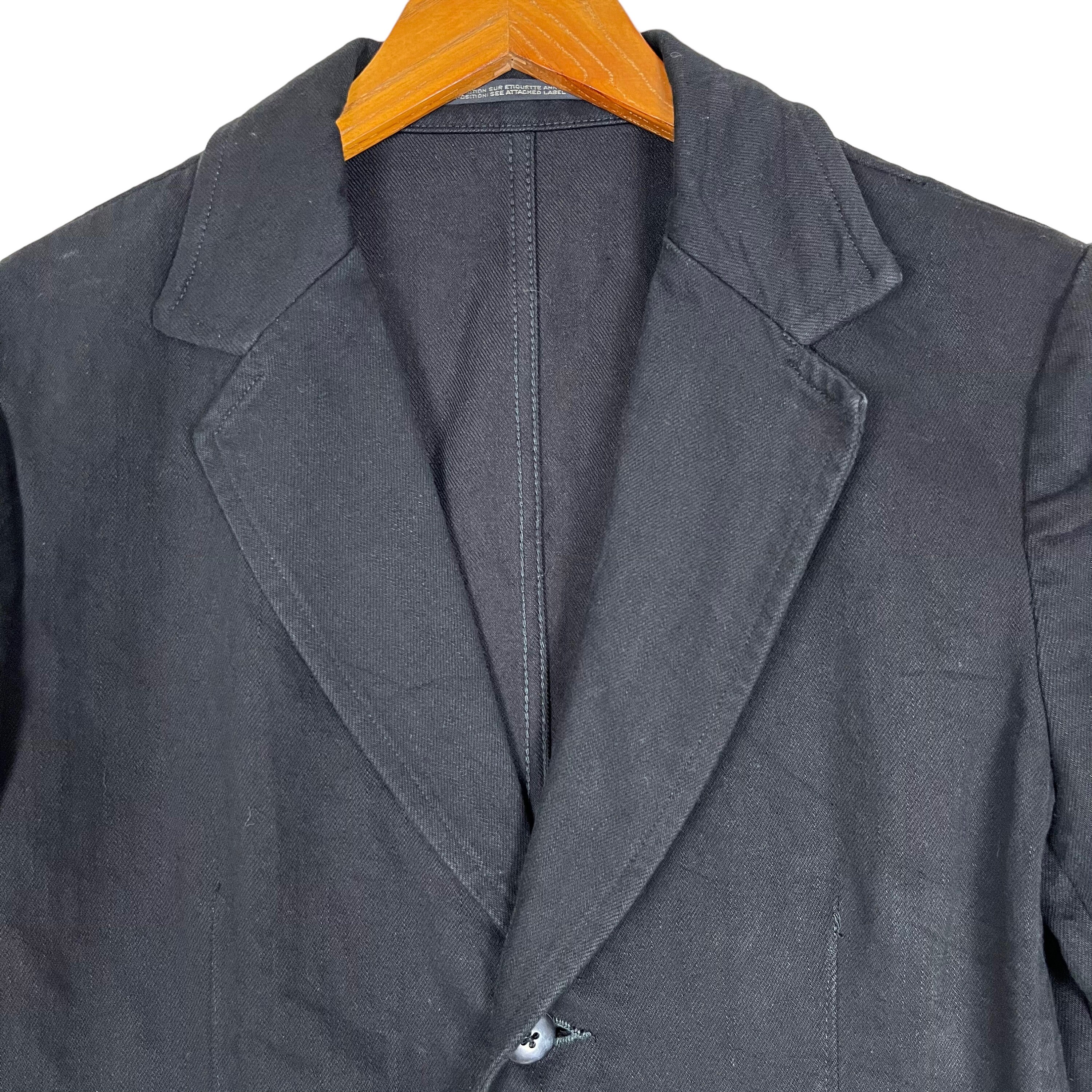 Yohji Yamamoto Noir Single Pocket Designer Cashmere Women