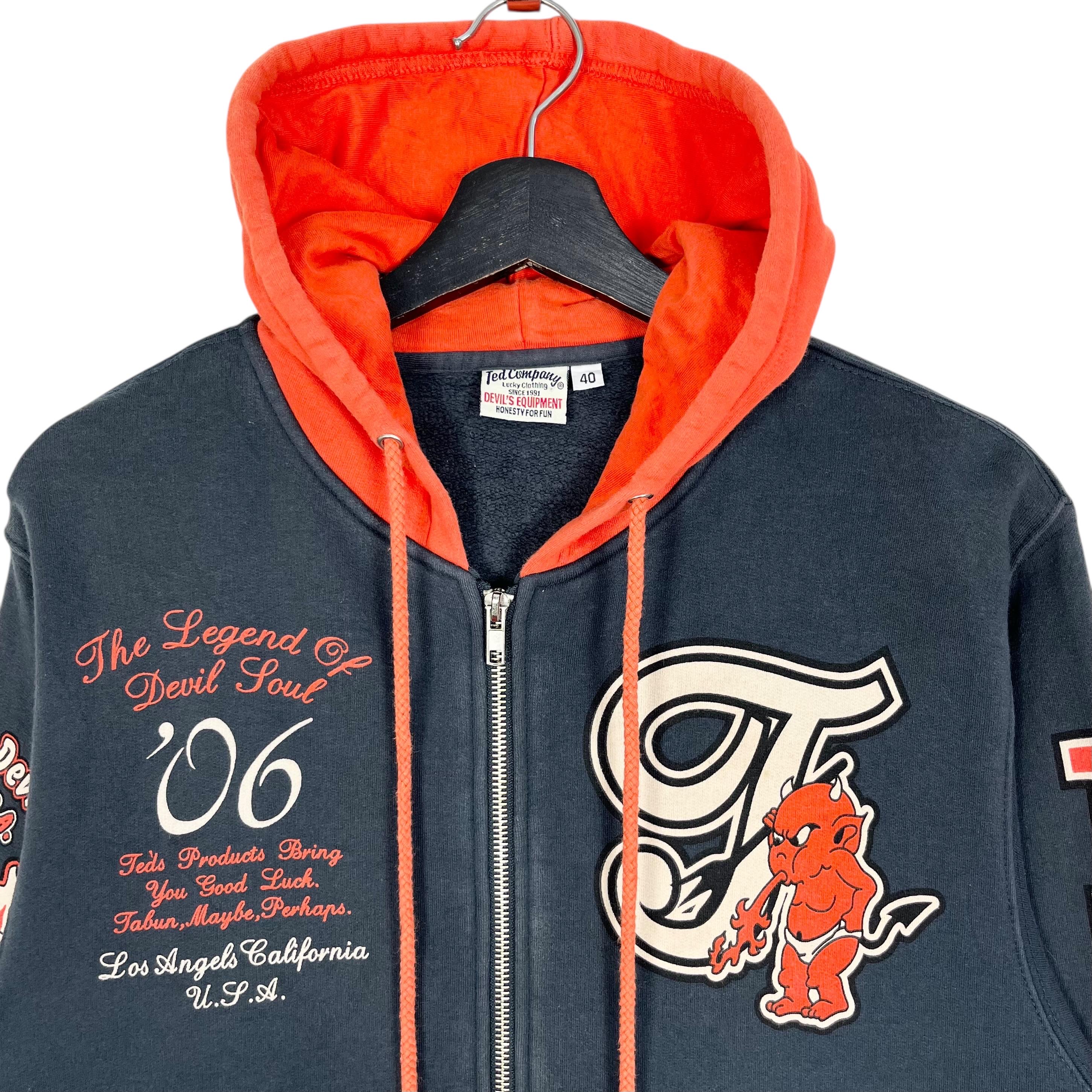 Tedman's Ted Company Zipper Hoodie Lucky Devil Teddy's Division