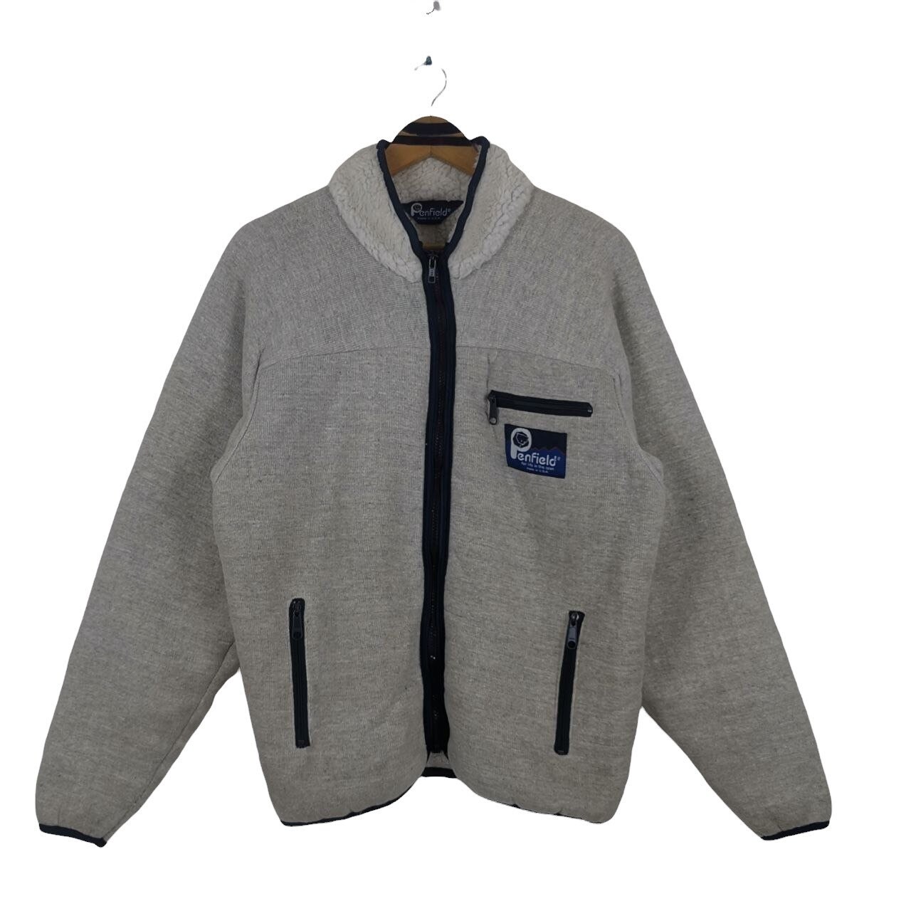 80s 90s Penfield ペンフィールド USA製 パイルジャケット フリースジャケット レトロ M 即決 80s 90s 復刻 Penfield ペンフィールド 肉厚 レトロ パイル