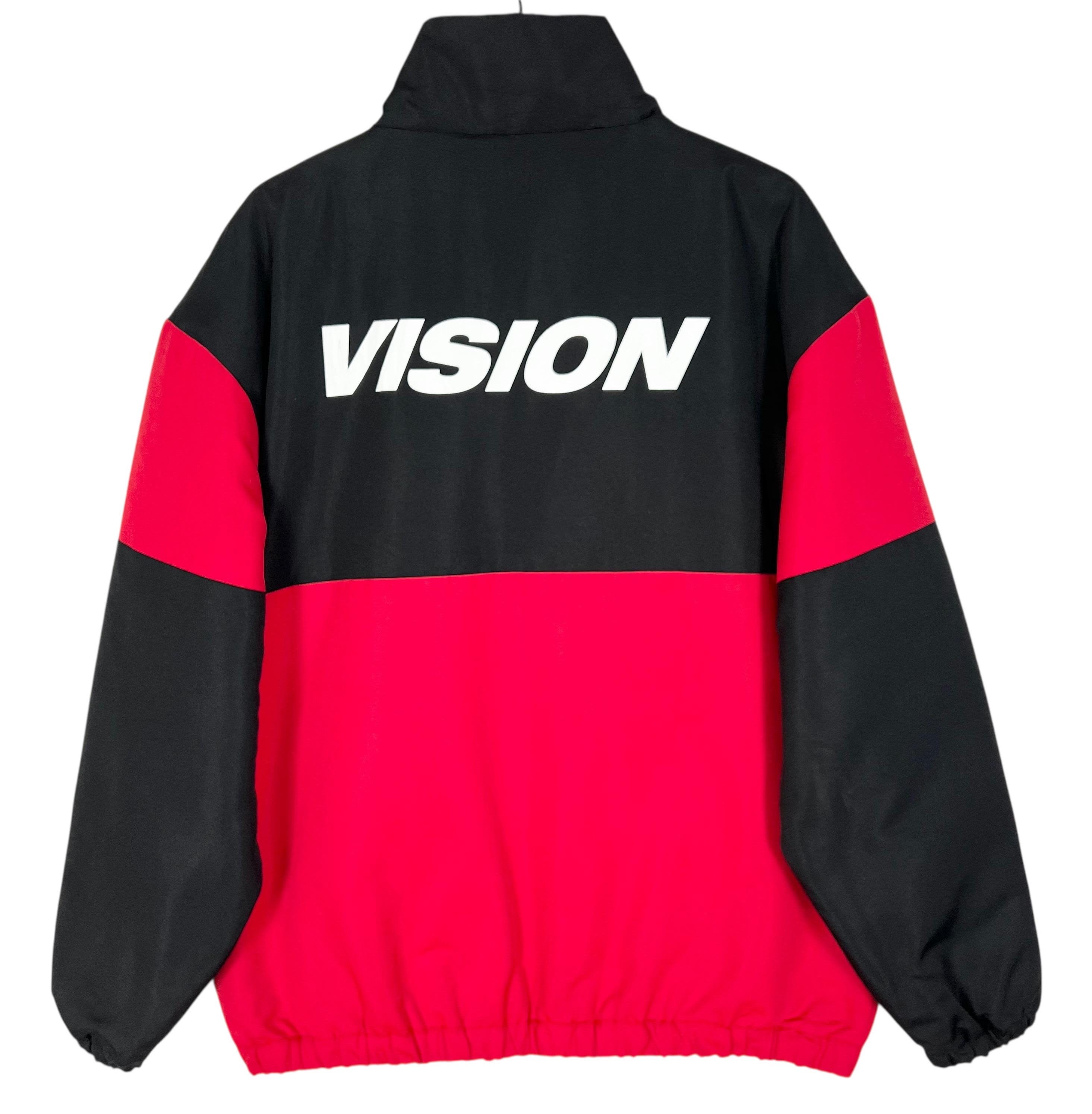 Vision Streetwear ジップジャケット サイズL レッド/ブラック - Etsy 日本