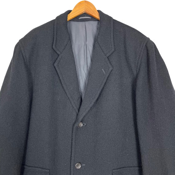 Vintage 90's CDG Comme Des Garçons Homme Wool Mens Designer Long