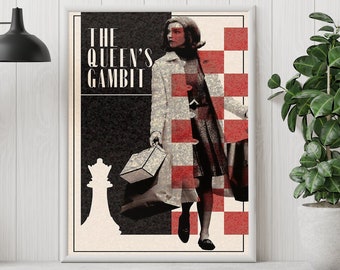 The Queen's Gambit Poster for Sale by excusememood