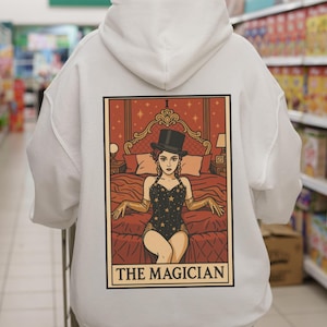 Sweat à capuche Chappell Roan - Sweat Supernova Redwine - Sweat à capuche Tarot Card - Sweat à capuche baguette et lapin - Merch Chappell Roan Tour