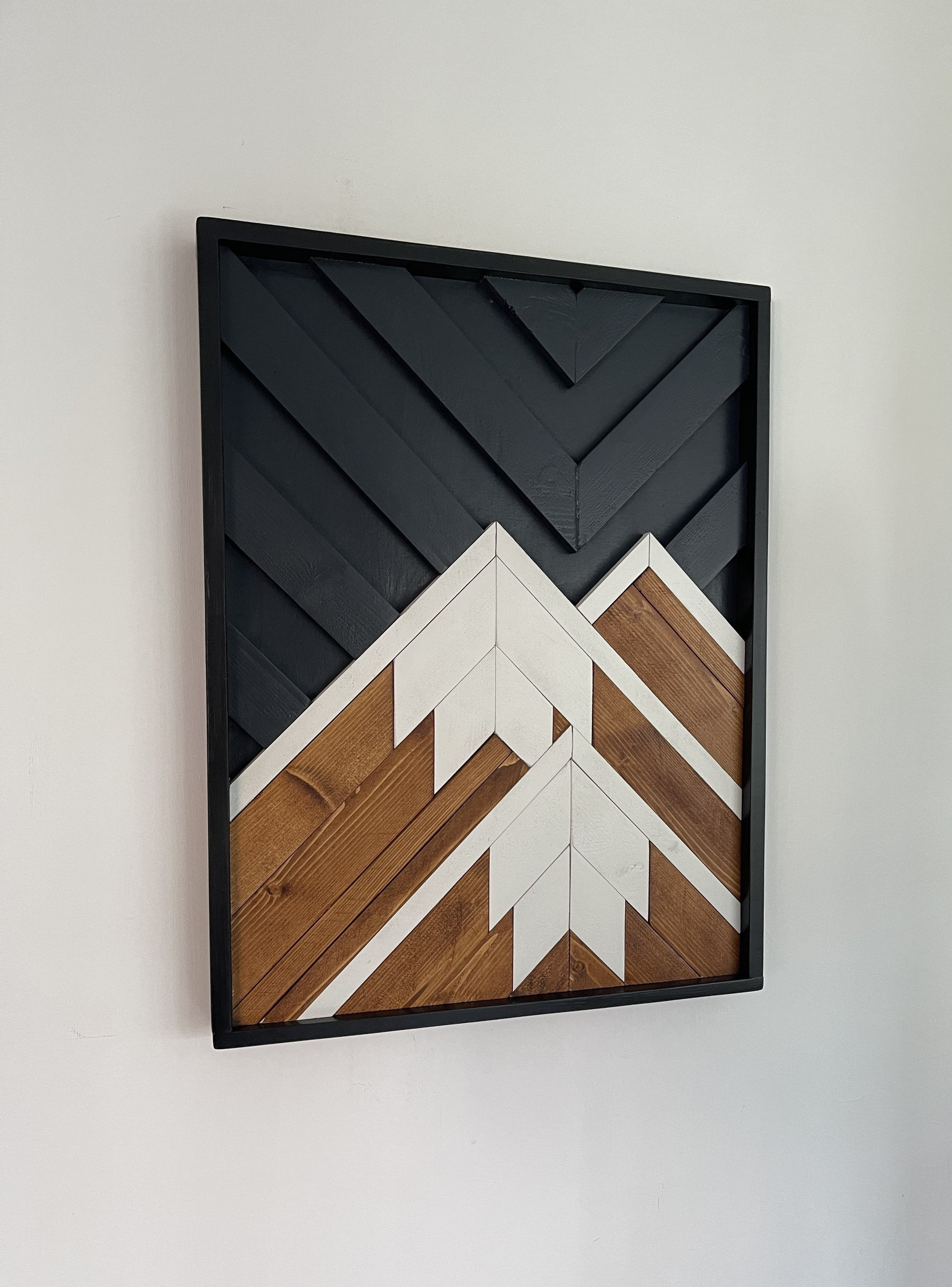 Mountain headboard deals