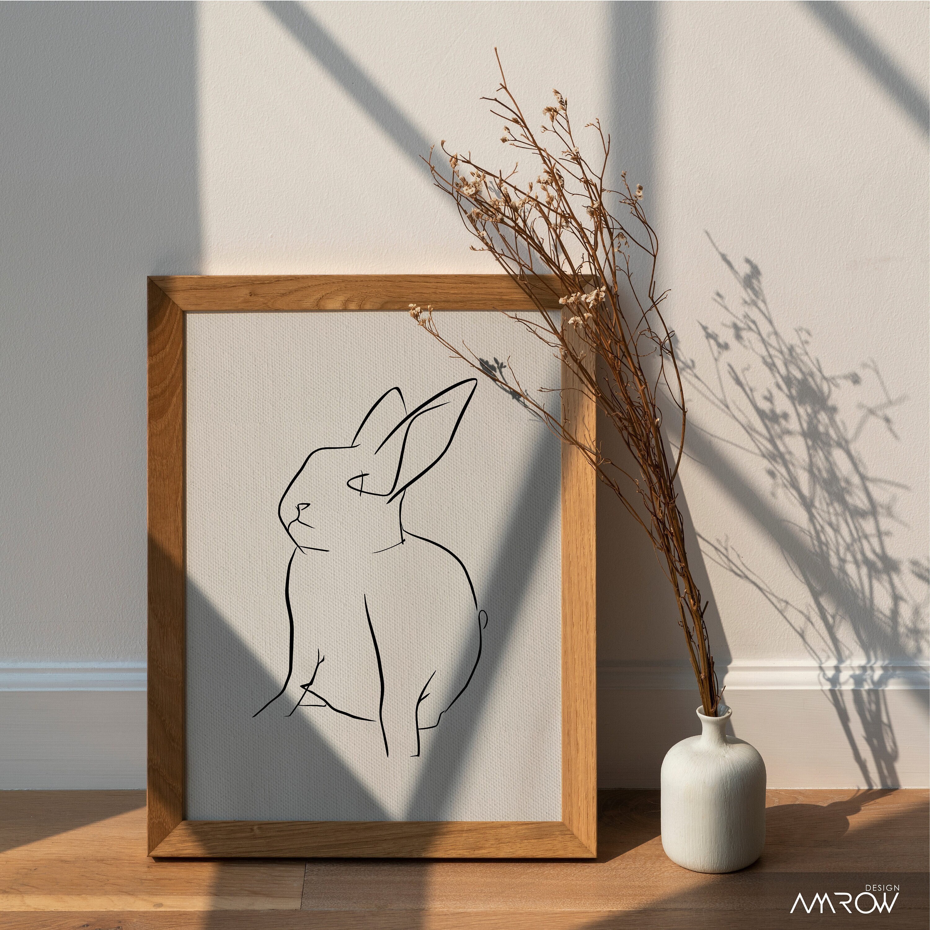 Picasso rabbit - Etsy 日本