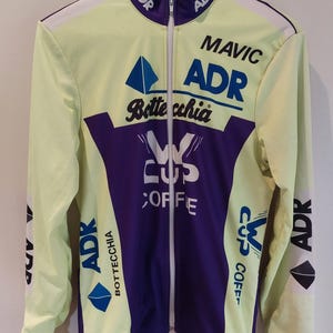 Veste de cyclisme thermique ADR vintage 1989. Greg Lemond. Tour de France.