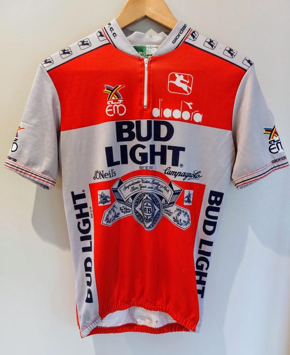 Vintage Bud Light Eddy Merckx Short Sleeved Cycling Jersey - Etsy