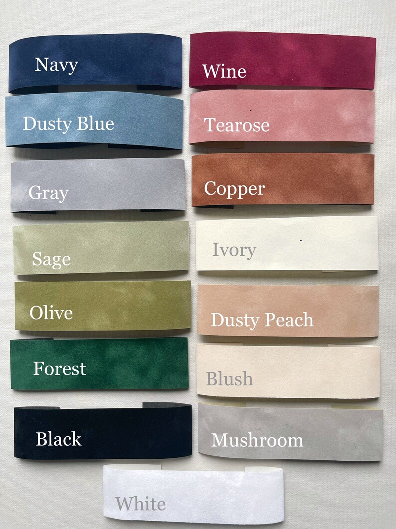 Velvet Belly Bands for Wedding Invitations, Belly Band Wedding Invite