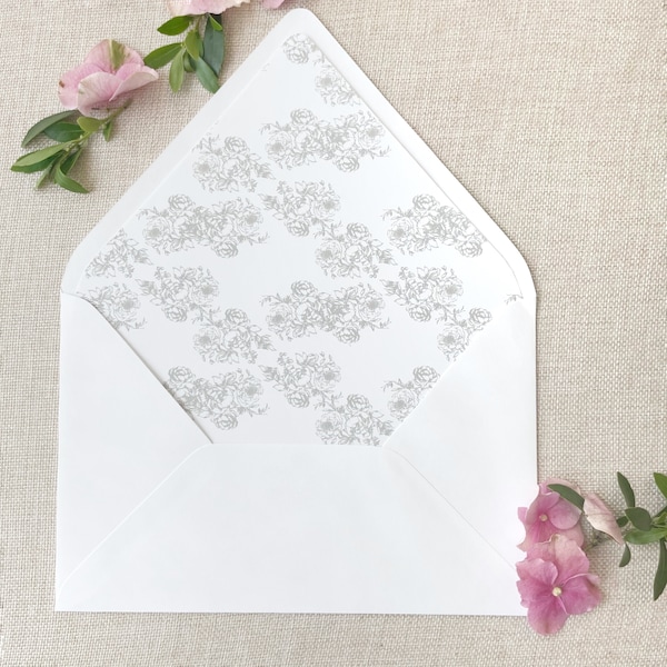 Lined Envelopes Etsy