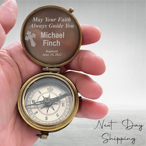 Personalized Engraved Compass, Custom Working Compass Gift, Fathers Day Gift, Couple Anniversary Gift,Personalized Gift Compass,Gift for Dad