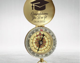 Personalized Engraved Compass, Anniversary Gift, Wedding Gift