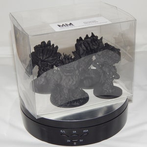 3D gedruckte D&D Miniaturen - Große Elementale Varietätspackung