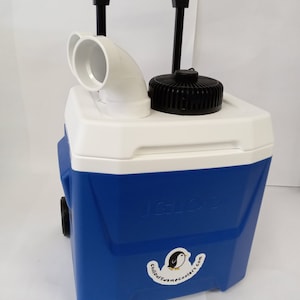 Swamp Cooler Portable Air Conditioner 16 qt Blows Cold Air at 55 DEGREES!!! with a 3 Speed USB Fan Camping Boating Burning Man Car Pets