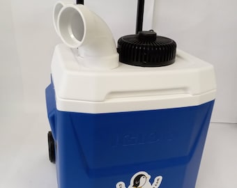 Portable Swamp Cooler: 16 Qt, 3-Speed USB Fan for Camping