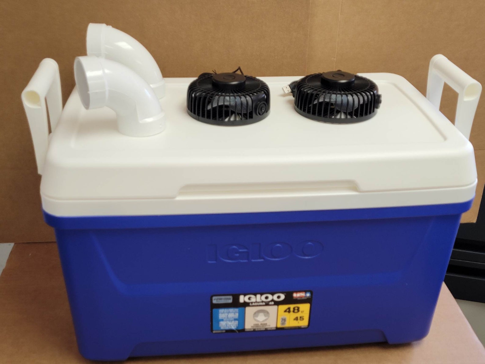 Swamp Cooler Portable Air Conditioner 48 Qt Blows Cold Air at Etsy