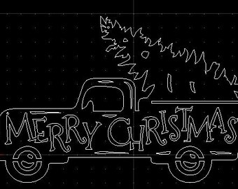 Camionnette de Noël