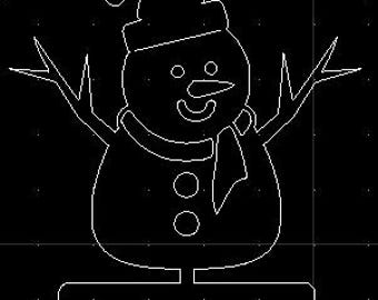 Bonhomme de neige de bureau