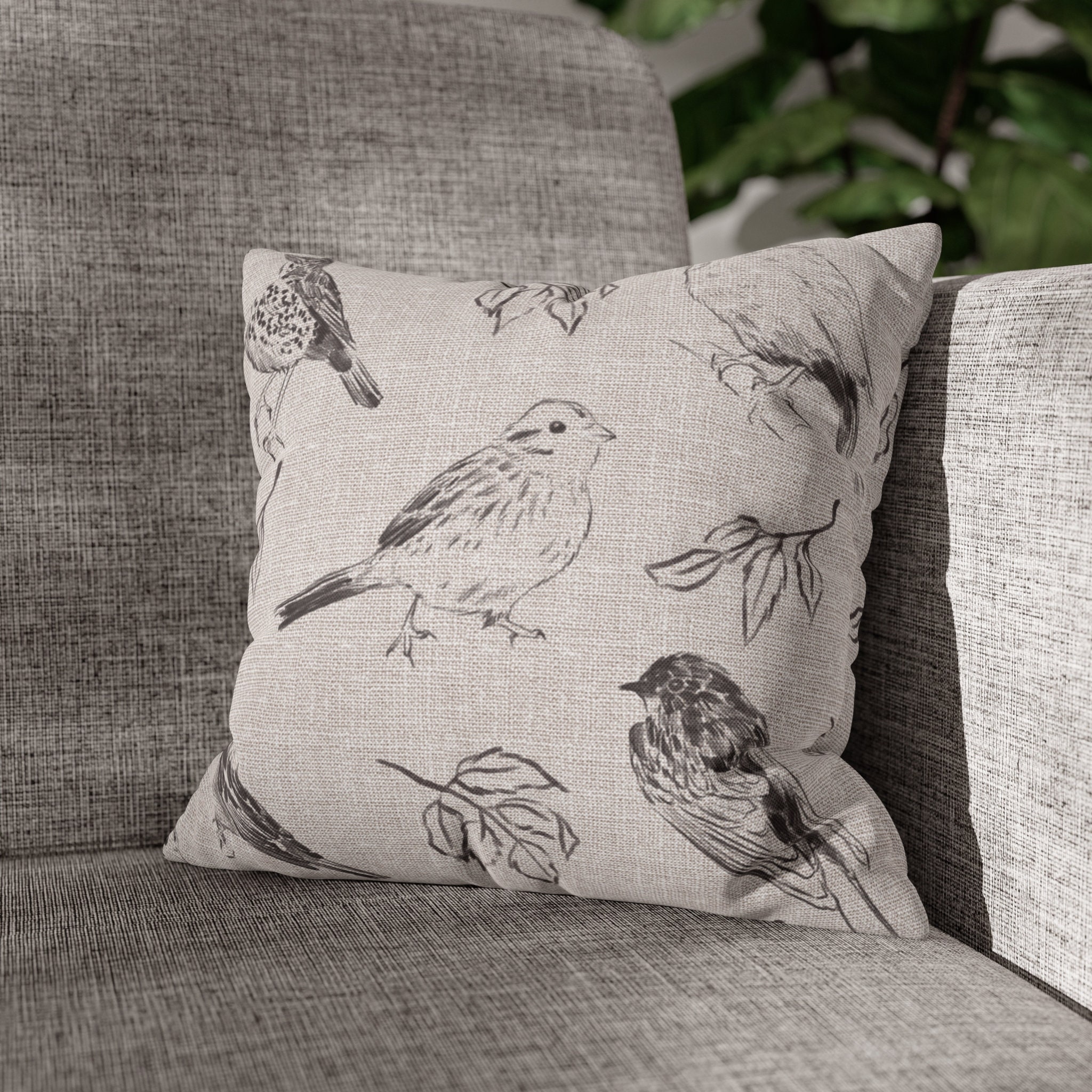 Decorative pillows with online birds