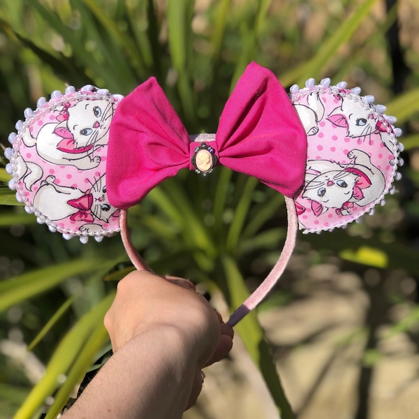 Marie Mouse Ears | Pink Lady | Accessories | Aristocats