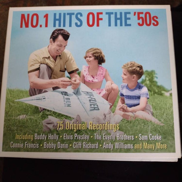 No.1 Hits Of The 50s. 3 cd set