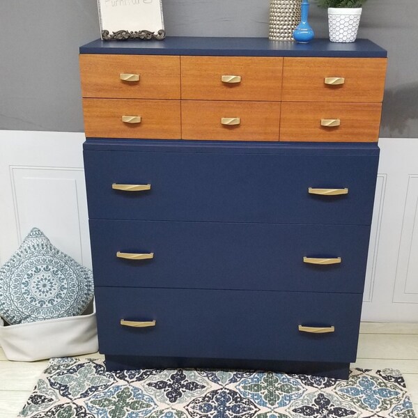 Blue Dresser - Etsy