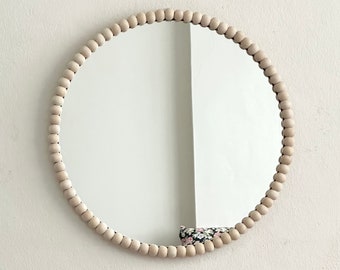 20&quot; Mirror Wall Decor, New Baby Room Decor, Home Decoration, Bead Mirror, Bedroom Decor, Christmas Gift, New Baby Gift, New Home Gift