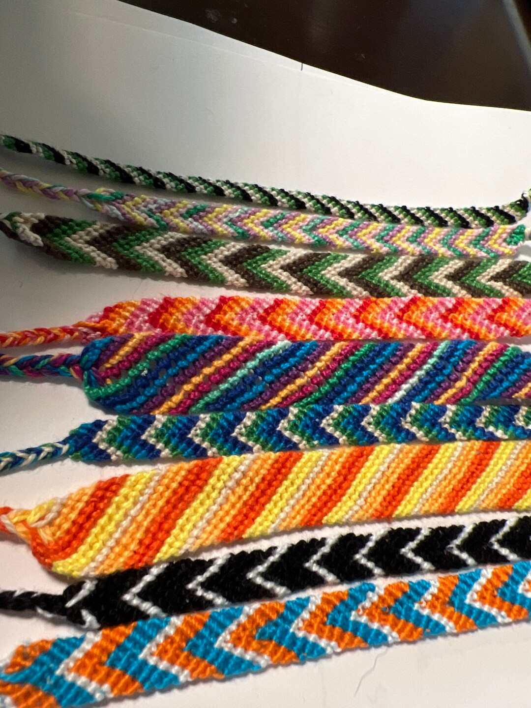 Custom String Bracelets Friendship Bracelets Etsy Canada