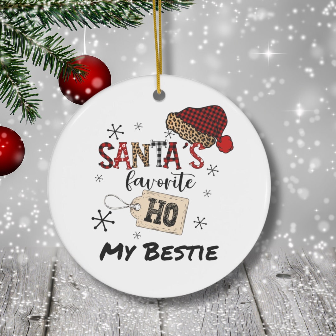 Personalized Bestie Ornament, Friends Ornament, Gift for Best Friend ...