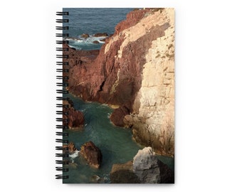 Mazatlán Coast Spiral Notebook - Blank Travel Lover Journal - Personal Gratitude Diary - Birding Logbook - Workout Record - Writer Workbook