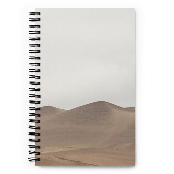 Ica, Peru Spiral Notebook - Blank Travel Lover Journal - Personal Gratitude Diary - Birding Logbook - Workout Record - Writer Workbook