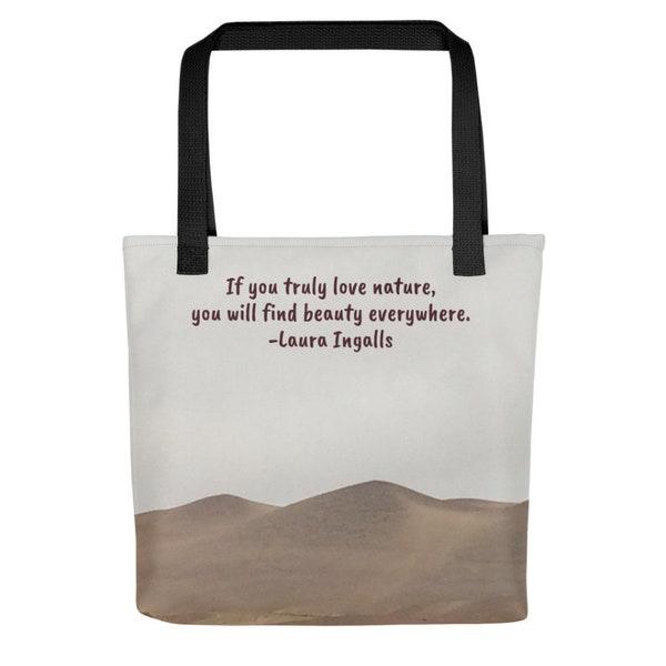 Quote Tote Bag Etsy