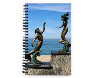 Puerto Vallarta Spiral Notebook - Blank Travel Lover Journal - Personal Gratitude Diary - Birding Logbook - Workout Record - Writer Workbook