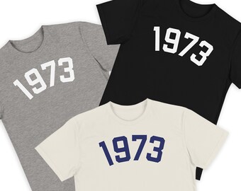1973 | Feminist Short Sleeve Unisex Sustainable T-Shirt | Women’s March Gift | Cute Graphic Shirt