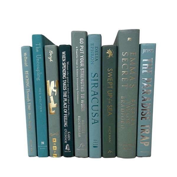 Designer Books Decor Etsy