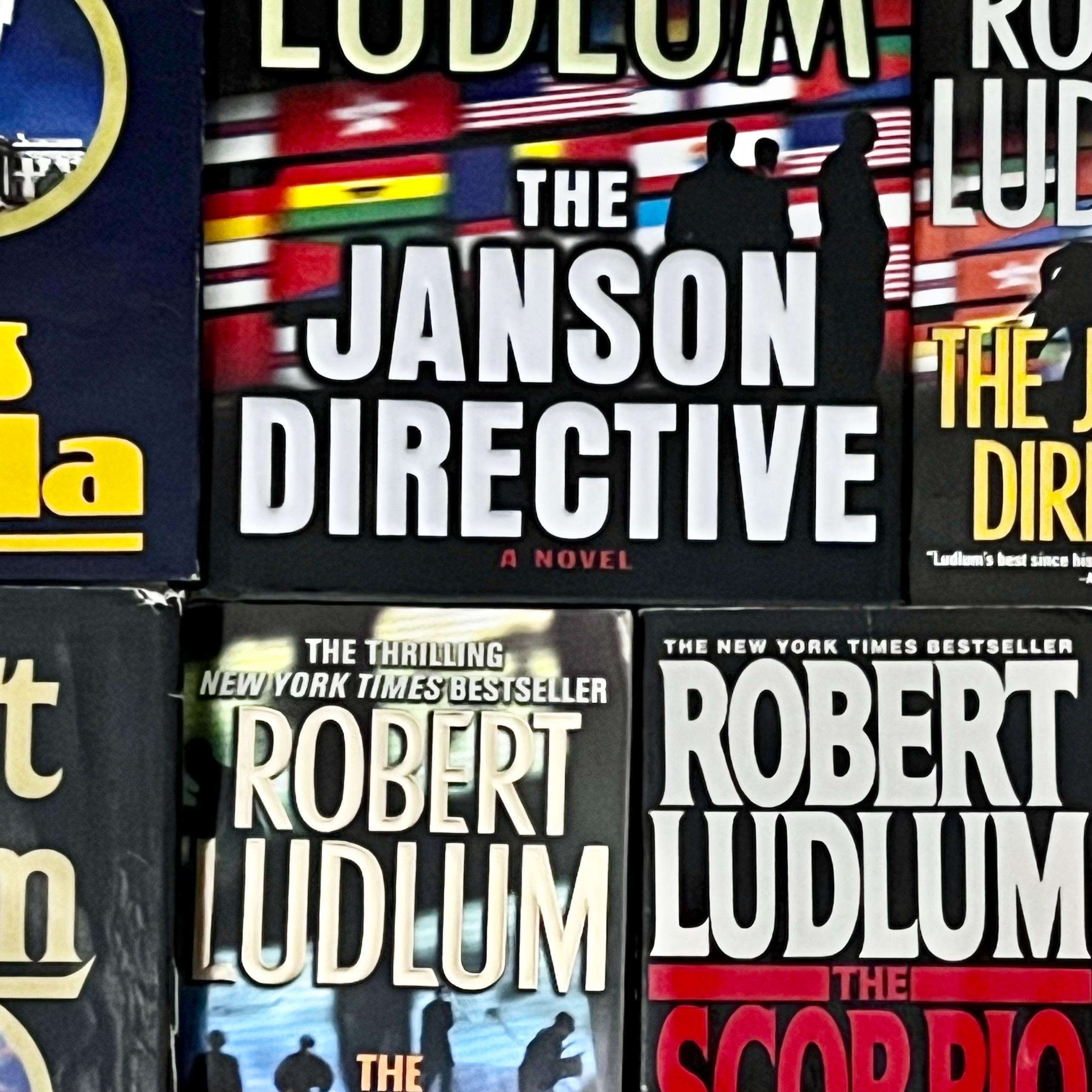 Robert Ludlum 小説セット 9冊 Robert Ludlum Hardcover Books - Etsy
