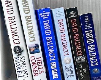David Baldacci Book Thriller Mystery Suspense Novel Paperback Crime Fiction Political Thriller Hardcover Action Legal Drama Collection Set