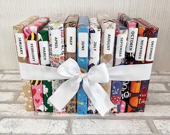 Book Advent Calendar Gift Blind Date with a Book Gift Mother Day Gift Bookworm Gift Reader Gift Valentine Gift Book Lover Gift Birthday Gift