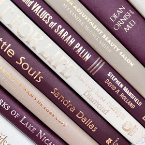 Home Decor Book Set of Book Stack Book for Staging Book for Home ...